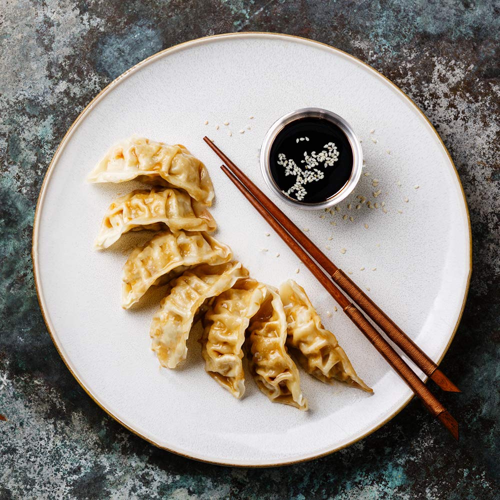 8 Pcs 3.2inch Stainless Steel Sauce Dishes Mini Individual Saucers Bowl Round Seasoning Dishes Sushi Dipping Bowl Appetizer Plates, Sliver — view 3