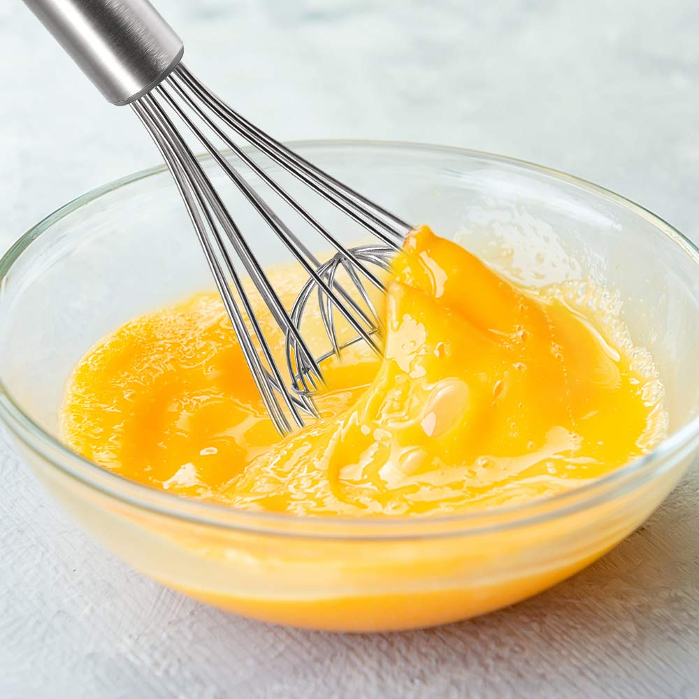 3 Pcs 9′′ 10′′ 12′′ Balloon Whisk Double Balloon Wire Whisk Blending Whisking Beating Stirring Egg Beater Stainless Steel — AmyTalk